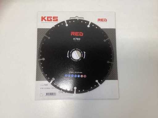 KGS RED Diamant-Schleifrad 180mm
